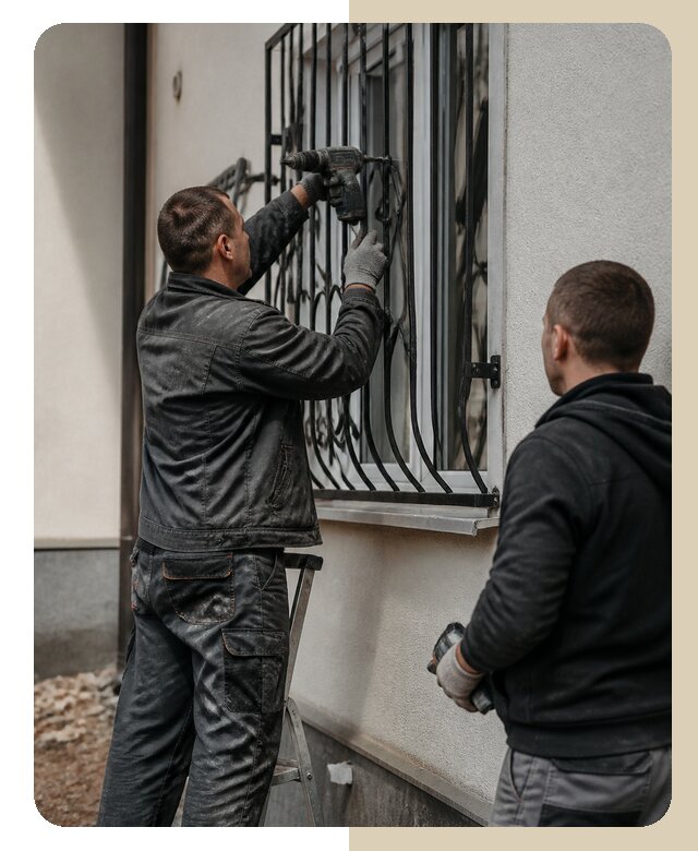 Установка наружных решеток в Ревде от 5184 р. | ДвериЛегко-Рвд